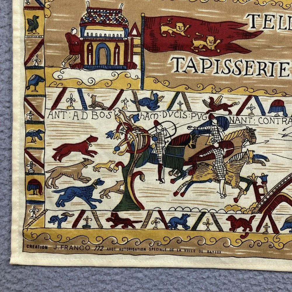 TELLE DU CONQUEST DITE‎ Tapisserie De La Reine 28